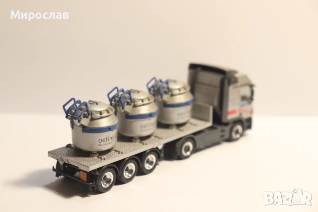 HERPA 1:87 H0 МERCEDES ACTROS КАМИОН МОДЕЛ, снимка 8 - Колекции - 52434621