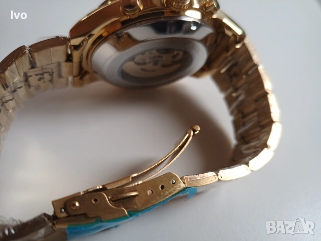 Автоматичен скелетон часовник Forsining Sport, снимка 3 - Мъжки - 54363665