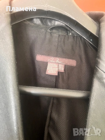 Zara Кожено дамско сако/ яке Л отлично , снимка 2 - Якета - 54136930