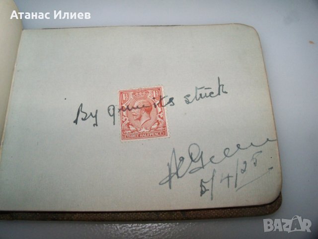 Луксозно албумче за автографи от 1925г. с рисунки , снимка 13 - Други ценни предмети - 40531428