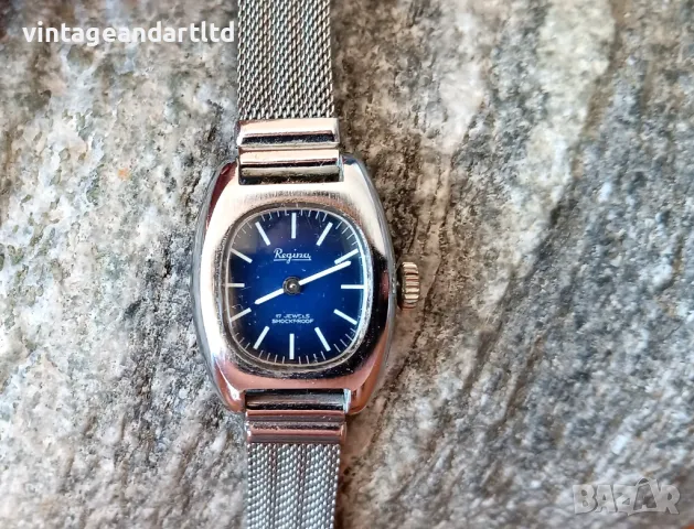 Колекционерски часовник Regina, работи, снимка 2 - Антикварни и старинни предмети - 47472809