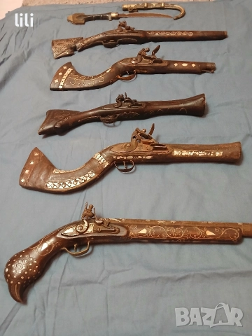 пушки пищов кремъклии, снимка 4 - Антикварни и старинни предмети - 52713838