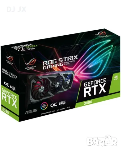Видеокарта ASUS - ROG Strix GeForce RTX 3090, 24GB, GDDR6 