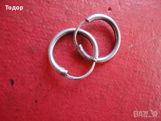 Сребърни обеци обици 925 , снимка 4 - Обеци - 54098636