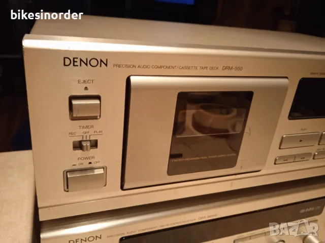 DENON DRM-550+ DENON DRA-385RD комплект дек и ресивър, снимка 2 - Декове - 48603021
