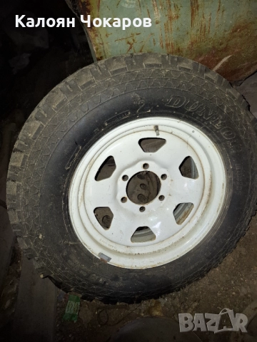 Джанта с гума за Toyota Land Cruiser