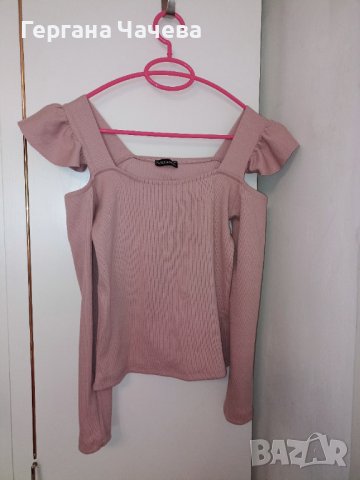 Дамска розова блуза размер М