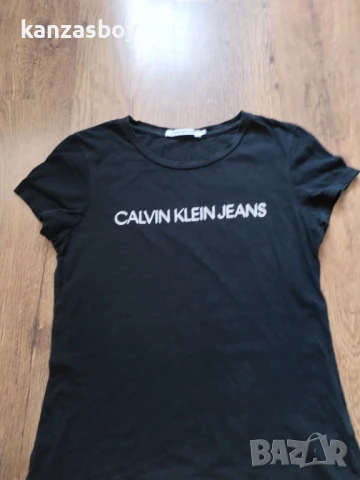 calvin klein jeans - страхотна дамска тениска M, снимка 7 - Тениски - 51105793