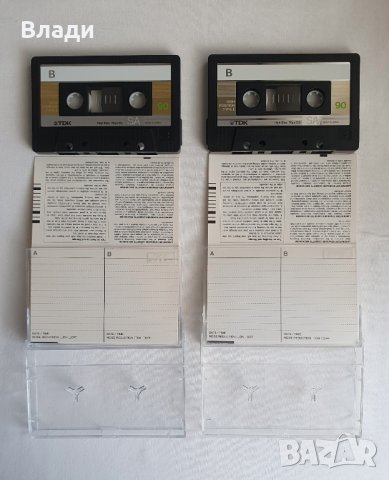 Аудио касети TDK SA90 златни, снимка 3 - Аудио касети - 41759634