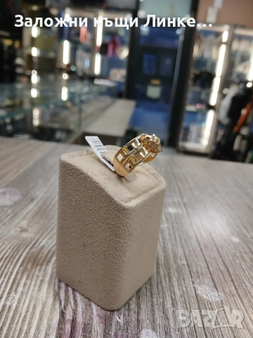 Нов Златен Пръстен с Фигура на Тигър 3.74гр., снимка 3 - Пръстени - 52709779