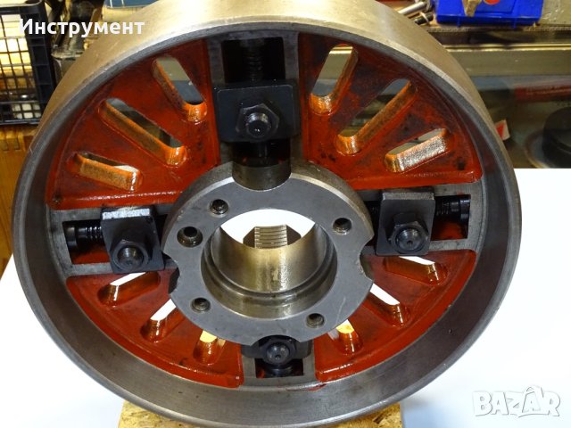 Планшайба за струг Ф 400mm "Record" DDR, снимка 12 - Резервни части за машини - 44476976