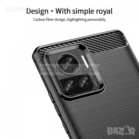 Motorola Edge 30 Ultra - Мек Гръб - Карбон , снимка 6 - Калъфи, кейсове - 38803533