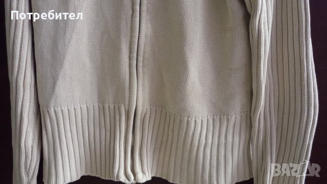 Дамска памучна жилетка М-L, снимка 3 - Жилетки - 42601050