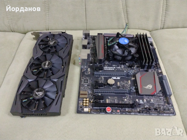 Asus ROG Maximus Ranger + i5 6500 + 16gb.ram + Asus GTX1660 6gb., снимка 2 - Дънни платки - 54313748