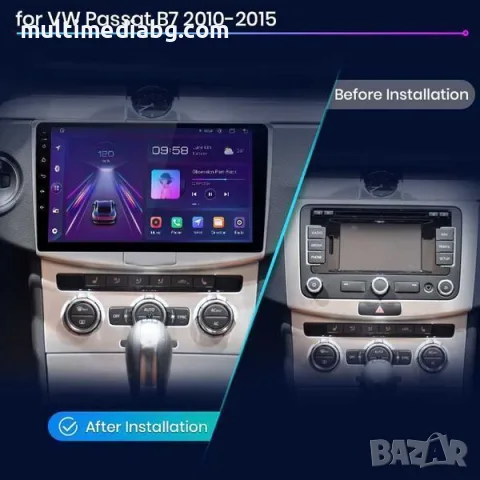 VW Volkswagen Passat 2010-2015 Мултимедия Навигация Android, снимка 2 - Аксесоари и консумативи - 49849129