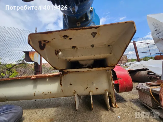 шнек с редуктор и подаваща клапа, снимка 4 - Други машини и части - 50061409