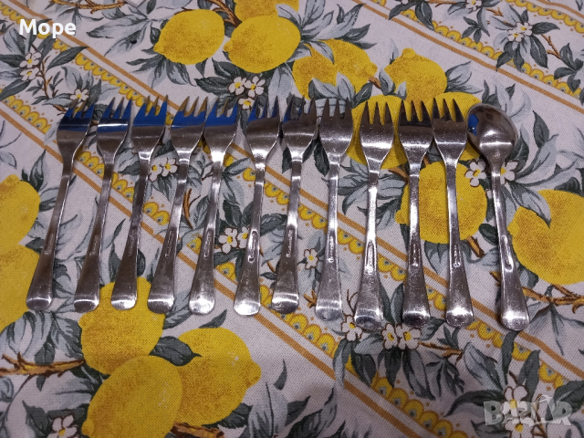 малки десертни вилици и лъжици , снимка 2 - Прибори за хранене, готвене и сервиране - 44683507