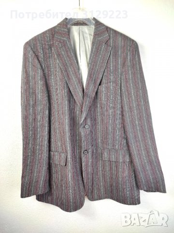 Stones linen jacket 52 / L