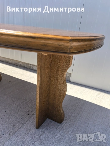 Разтегателна трапезна маса 3,40 м. , снимка 8 - Маси - 54128493