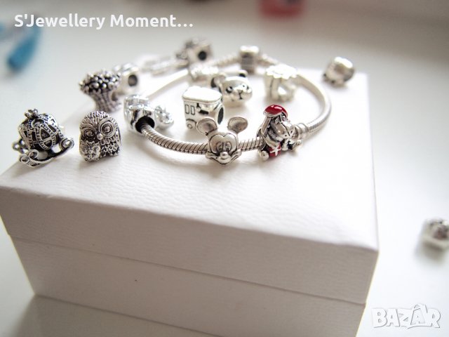 Талисман за гривни Pandora влакче, снимка 5 - Гривни - 29224478