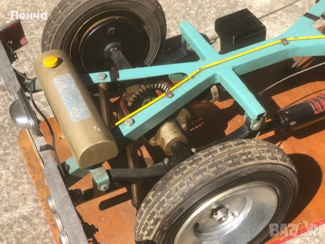 ретро автомобил /учебен демонстрационен модел/ - 1950/60г. - GERMANY, снимка 8 - Антикварни и старинни предмети - 51603142