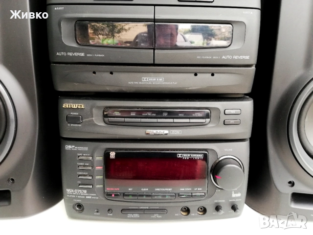 Стерео уредба AIWA, снимка 5 - Аудиосистеми - 52116878
