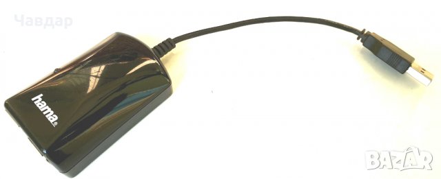 USB 2.0 разклонител HAMA / USB 2.0 Hub HAMA, снимка 2 - Други - 31507657