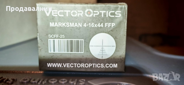 Оптика Vector Optics Marksman 4-16x44 FFP, снимка 4 - Оборудване и аксесоари за оръжия - 51597781