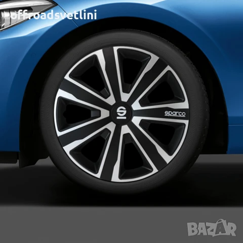 4 Броя LUX QUALITY SPARCO 16 инча Тасове за джанти 16'' Sparco PALERMO, снимка 3 - Аксесоари и консумативи - 50892182