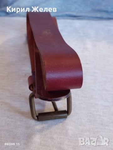 Оригинален марков кожен колан ХОЛАНДСКИ ДИЗАИН 26612, снимка 4 - Колани - 51859309
