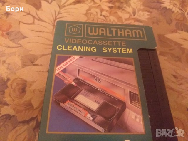 Почистваща видеокасета  Waltham  VHS , снимка 5 - Плейъри, домашно кино, прожектори - 30789968