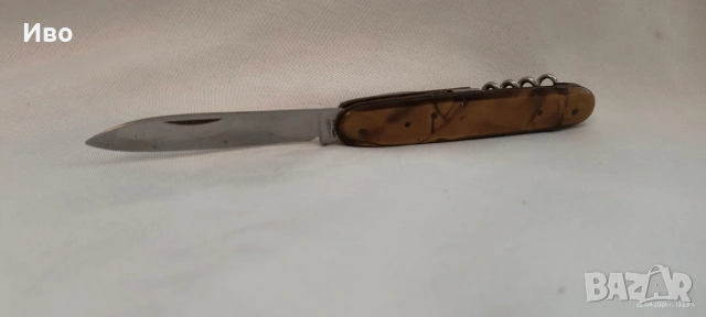 Ретро българско джобно ножче Буковец , снимка 3 - Колекции - 54281565
