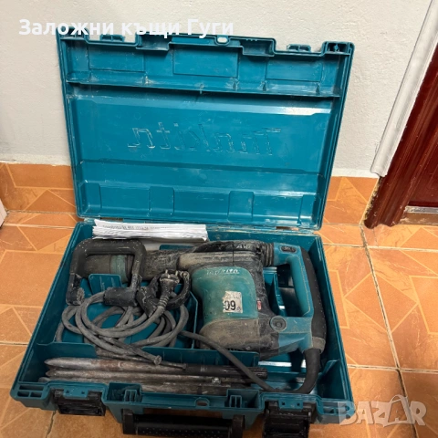 Електрически къртач Makita HM0871C, SDS-MAX, 1100 W, 8.1 J, с куфар