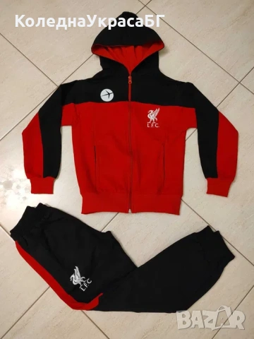 Детски Анцуг Ливърпул 2022г Футболен Анцуг Памучен