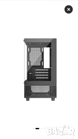 Компютърна кутия 1st player Mi2-A - панорамна, снимка 2 - Захранвания и кутии - 53923476