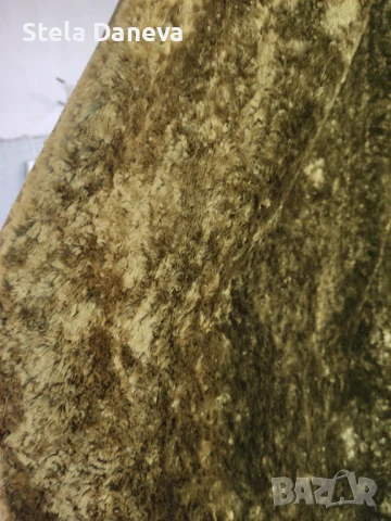 Запазена зелена завеса/перде, размер 120х220 , снимка 2 - Пердета и завеси - 51219816