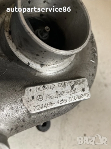 Турбокомпресор с актуатор за Mercedes ML W163 400 CDI (2004) 6280900180, снимка 2 - Части - 53984786