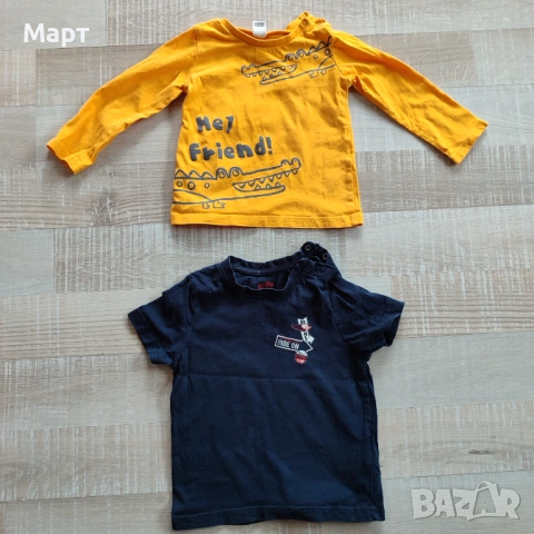 Лот дрехи за момче 92 блузи панталони пижама 2-3 г., снимка 3 - Други - 53957422