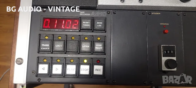 STUDER A810 ролков магнетофон, снимка 3 - Декове - 55881898