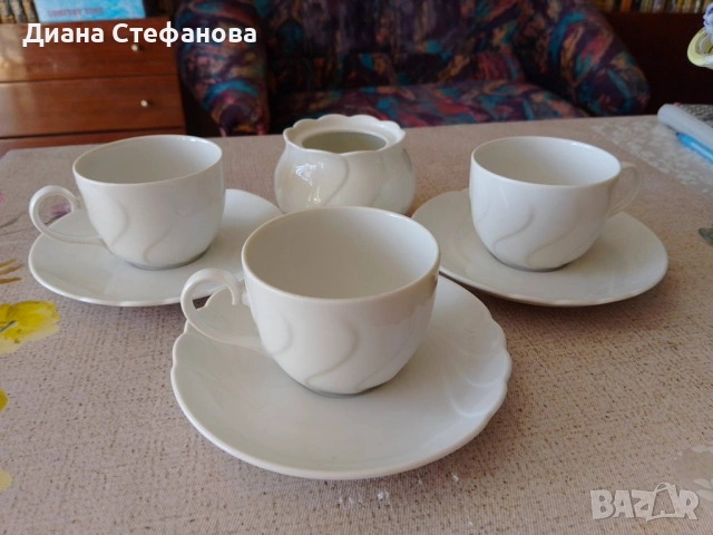 Чаши и захарничка  Seltmann Weiden