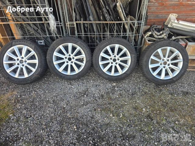 Лети джанти 17" с зимни гуми за VW Passat B8  