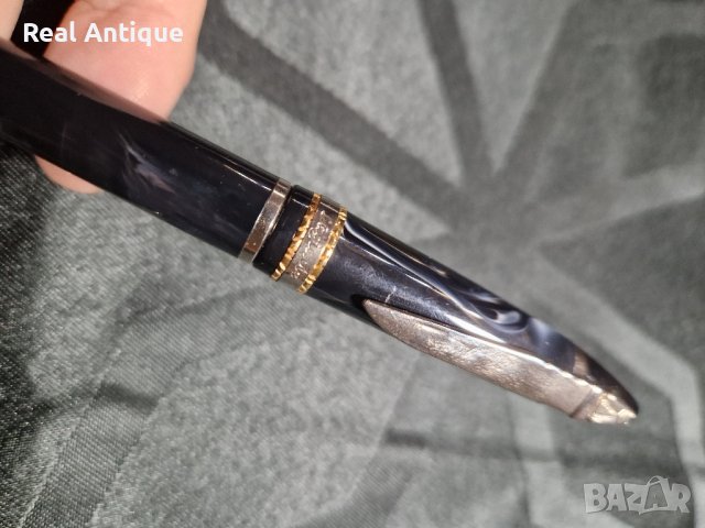 Продавам уникална антикварна френска писалка Лагиоле в много добро състояние без забележки., снимка 7 - Антикварни и старинни предмети - 42080388