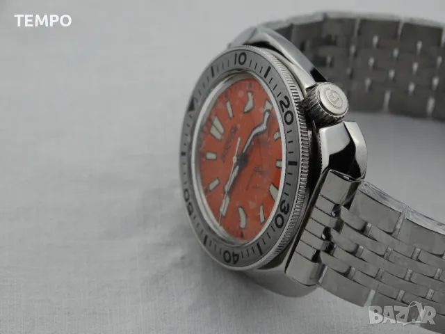 ВОСТОК АМФИБИЯ АВТОМАТИЧЕН-"ORANGE" ref: 70085В, снимка 11 - Мъжки - 48082148