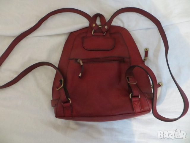 Кожена раница Katana, снимка 3 - Раници - 51881257