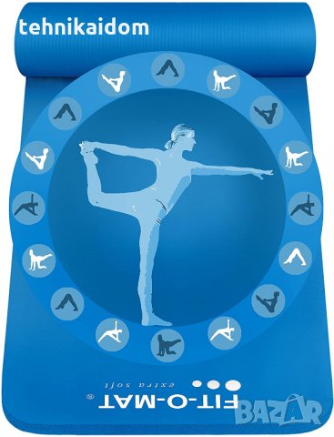 Килимче/подложка за йога Extra Thick and Soft Yoga Mat внос от Германия, снимка 1 - Йога - 31413622