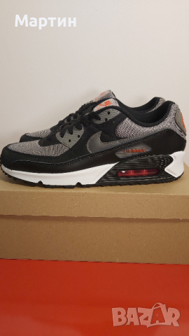 Nike Air Max 90 "Grey Black Red (2022)" - Номер 41, снимка 7 - Маратонки - 44751733