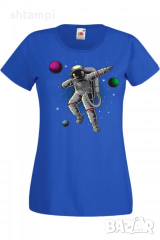 Дамска Тениска Dabbing astronaut,Изненада,Повод,Подарък,Празник, снимка 7 - Тениски - 37643186