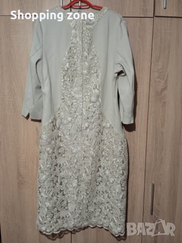 Дамска официална рокля с дантела Роси ХЛ, снимка 2 - Рокли - 38774739