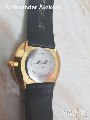 Швейцарски часовник M&M, снимка 2 - Мъжки - 34027801