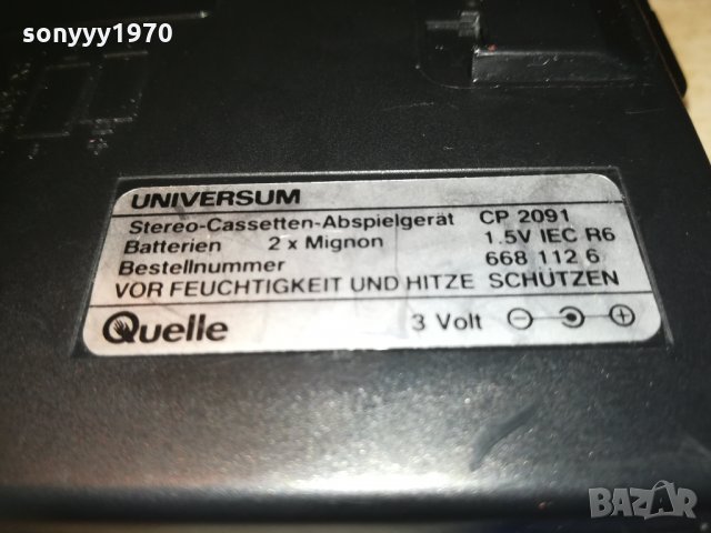 universum-walkman-внос германия, снимка 17 - MP3 и MP4 плеъри - 30328455
